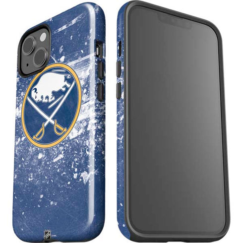 NHL Buffalo Sabres Frozen iPhone 15 Plus Impact Case