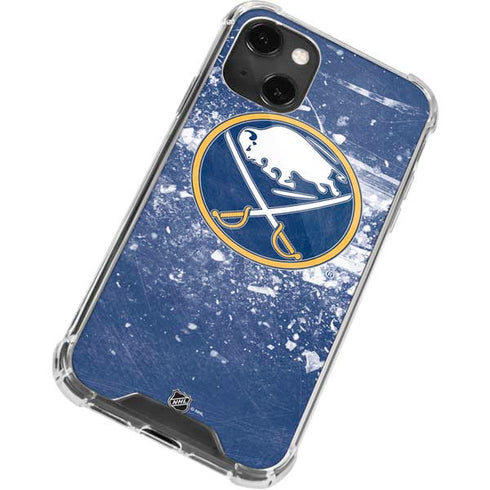 NHL Buffalo Sabres Frozen iPhone 14 Plus Clear Case
