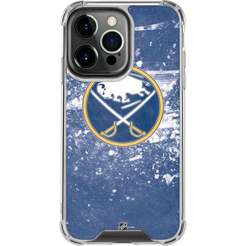 NHL Buffalo Sabres Frozen iPhone 15 Pro Clear Case