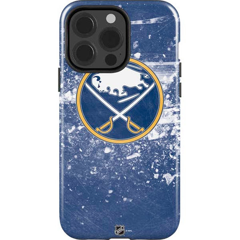NHL Buffalo Sabres Frozen iPhone 15 Pro Impact Case