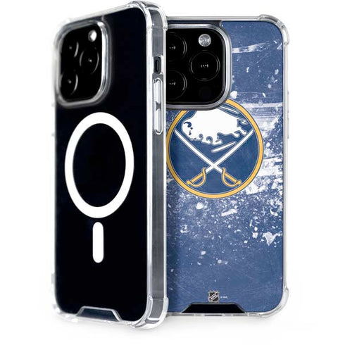 NHL Buffalo Sabres Frozen iPhone 15 Pro MagSafe Case