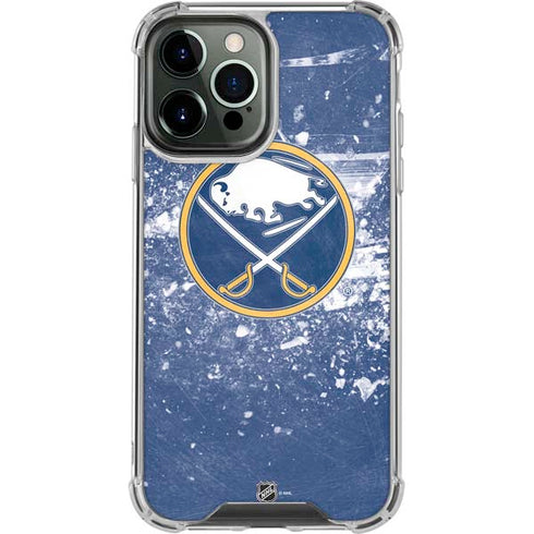 NHL Buffalo Sabres Frozen iPhone 15 Pro Max Clear Case