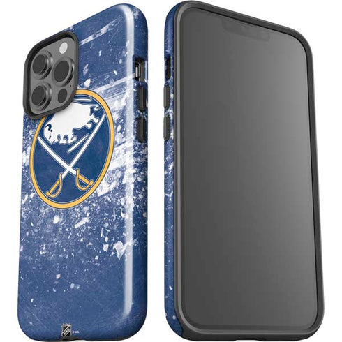 NHL Buffalo Sabres Frozen iPhone 15 Pro Max Impact Case
