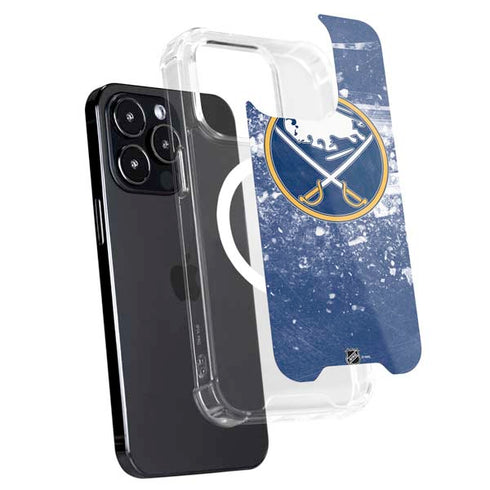 NHL Buffalo Sabres Frozen iPhone 15 Pro Max MagSafe Case