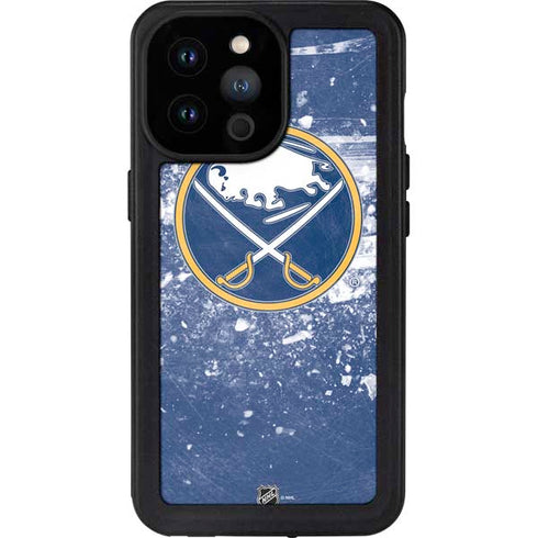 NHL Buffalo Sabres Frozen iPhone 14 Pro Max Waterproof Case