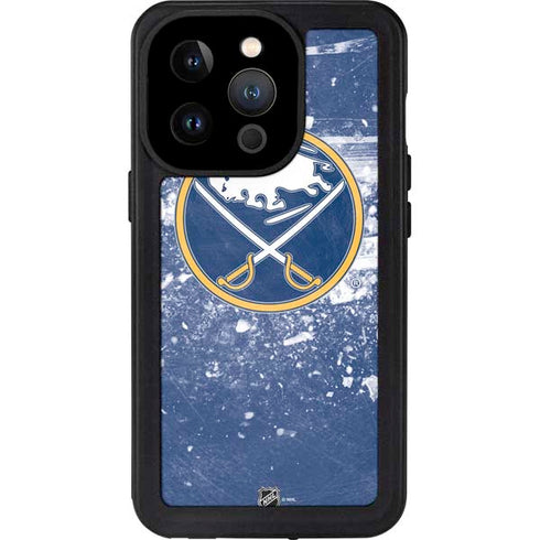 NHL Buffalo Sabres Frozen iPhone 14 Pro Waterproof Case