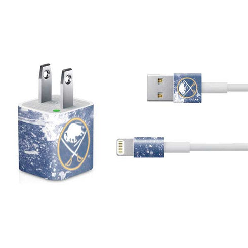NHL Buffalo Sabres Frozen iPhone Charger (5W USB) Skin