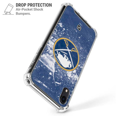 NHL Buffalo Sabres Frozen iPhone XR Clear Case