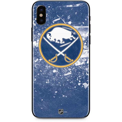 NHL Buffalo Sabres Frozen iPhone XS Skin
