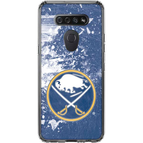 NHL Buffalo Sabres Frozen LG K51/Q51 Clear Case