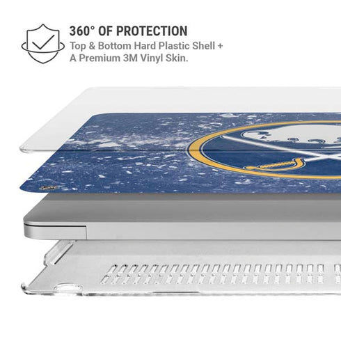 NHL Buffalo Sabres Frozen MacBook Air 13in M1 (2021) Case plus Skin