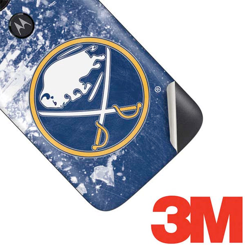 NHL Buffalo Sabres Frozen Moto E5 Play Skin