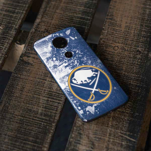 NHL Buffalo Sabres Frozen Moto E5 Plus Skin