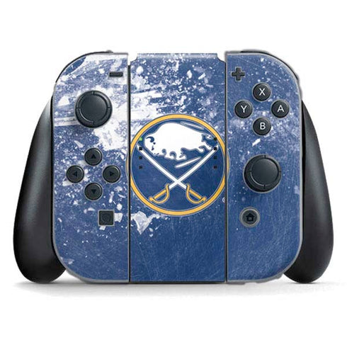 NHL Buffalo Sabres Frozen Nintendo Switch (2017-2021) Joy-Con Controller Skin