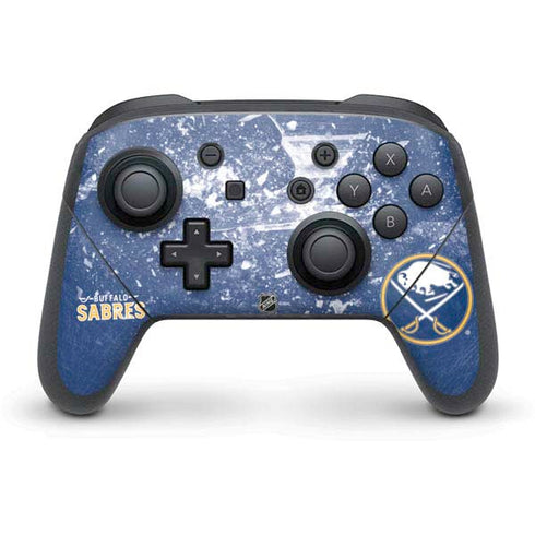NHL Buffalo Sabres Frozen Nintendo Switch Pro Controller Skin
