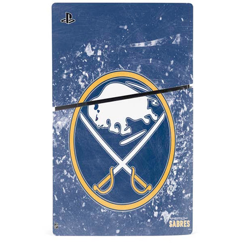 NHL Buffalo Sabres Frozen PS5 Slim Disk Bundle Skin