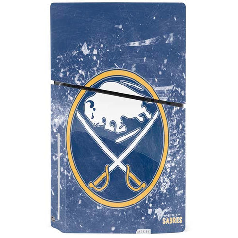 NHL Buffalo Sabres Frozen PS5 Slim Disk Bundle Skin