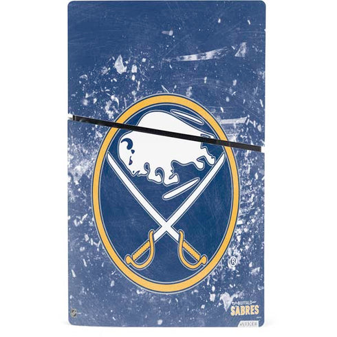 NHL Buffalo Sabres Frozen PS5 Slim Digital Edition Bundle Skin
