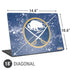 NHL Buffalo Sabres Frozen Universal Laptop 18in (14.6 x 10.6in) Skin