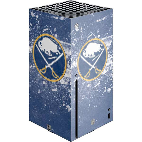 NHL Buffalo Sabres Frozen Xbox Series X Console Skin