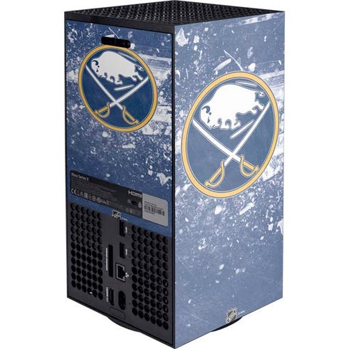 NHL Buffalo Sabres Frozen Xbox Series X Console Skin