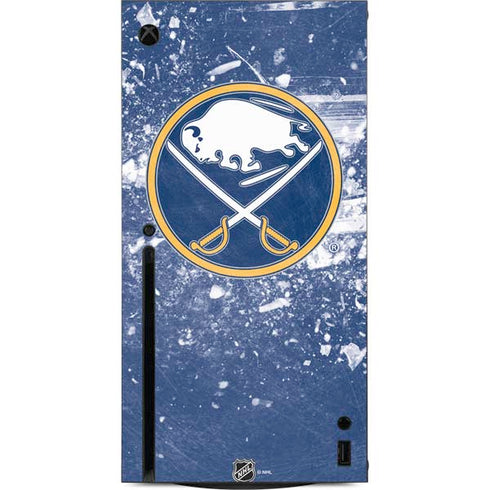 NHL Buffalo Sabres Frozen Xbox Series X Console Skin