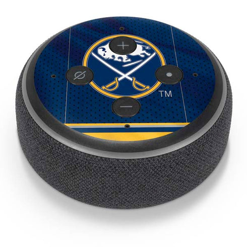 NHL Buffalo Sabres Home Jersey Amazon Echo Dot Skin
