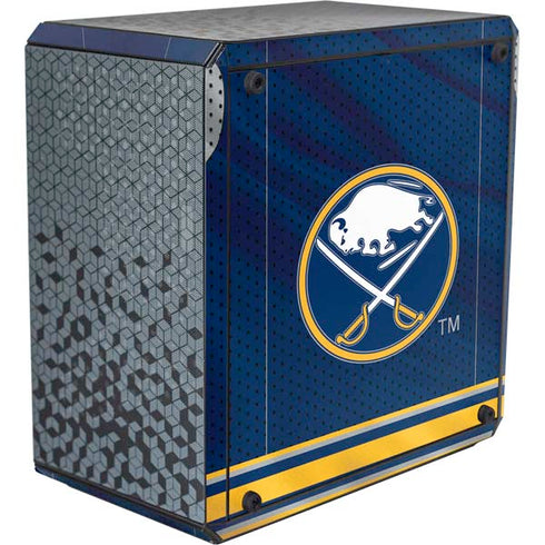 NHL Buffalo Sabres Home Jersey Cooler Master MasterBox Q300L Mini Tower Skin