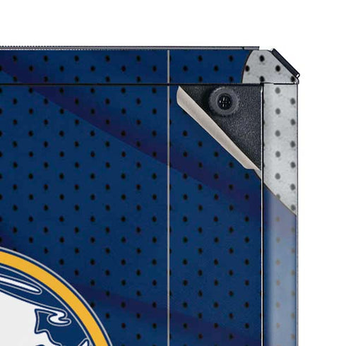 NHL Buffalo Sabres Home Jersey Cooler Master MasterBox Q300L Mini Tower Skin
