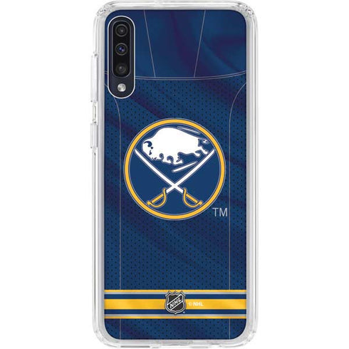 NHL Buffalo Sabres Home Jersey Galaxy A50 Clear Case