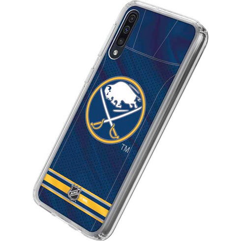 NHL Buffalo Sabres Home Jersey Galaxy A50 Clear Case