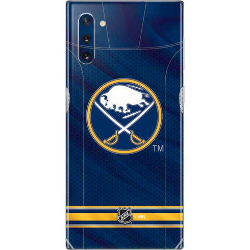NHL Buffalo Sabres Home Jersey Galaxy Note 10 Skin
