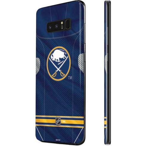 NHL Buffalo Sabres Home Jersey Galaxy Note 8 Skin