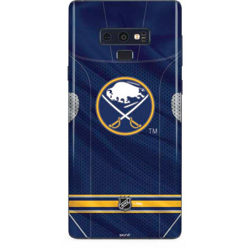 NHL Buffalo Sabres Home Jersey Galaxy Note 9 Skin