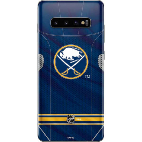 NHL Buffalo Sabres Home Jersey Galaxy S10 Plus Skin