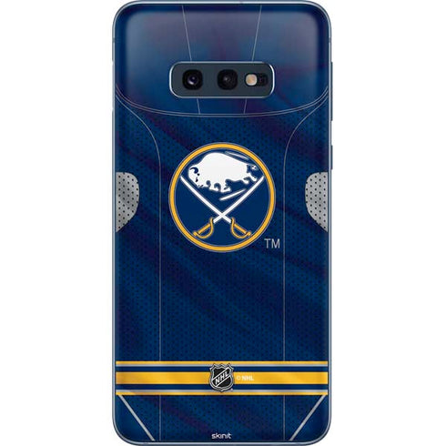 NHL Buffalo Sabres Home Jersey Galaxy S10e Skin