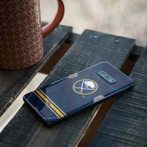 NHL Buffalo Sabres Home Jersey Galaxy S10e Skin