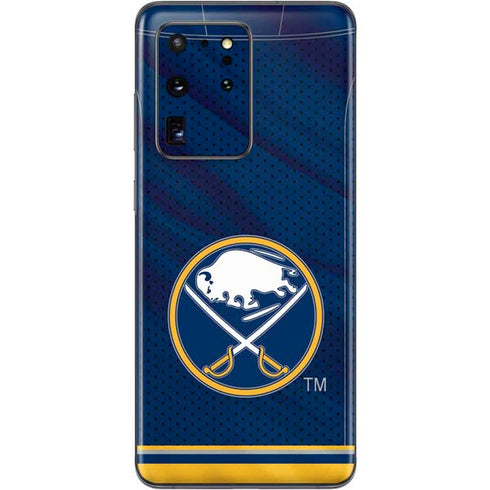 NHL Buffalo Sabres Home Jersey Galaxy S20 Ultra 5G Skin