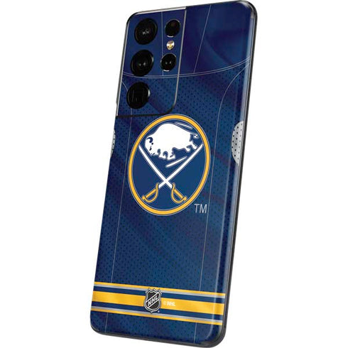 NHL Buffalo Sabres Home Jersey Galaxy S21 Ultra 5G Skin