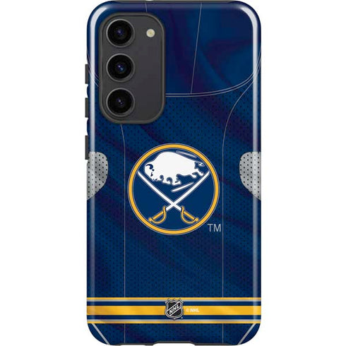 NHL Buffalo Sabres Home Jersey Galaxy S23 Plus Pro Case