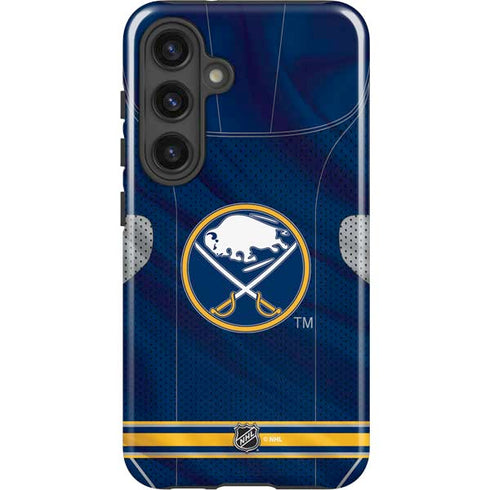 NHL Buffalo Sabres Home Jersey Galaxy S24 Impact Case