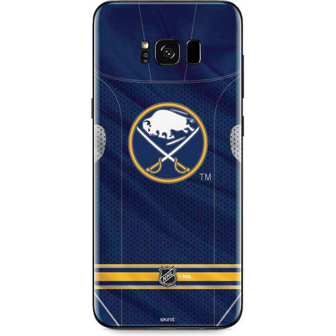 NHL Buffalo Sabres Home Jersey Galaxy S8 Plus Skin