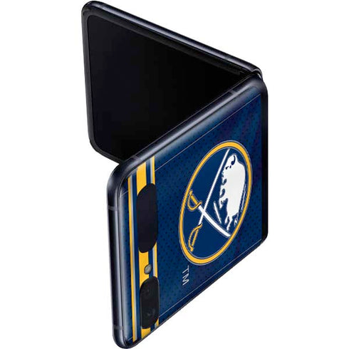 NHL Buffalo Sabres Home Jersey Galaxy Z Flip Skin