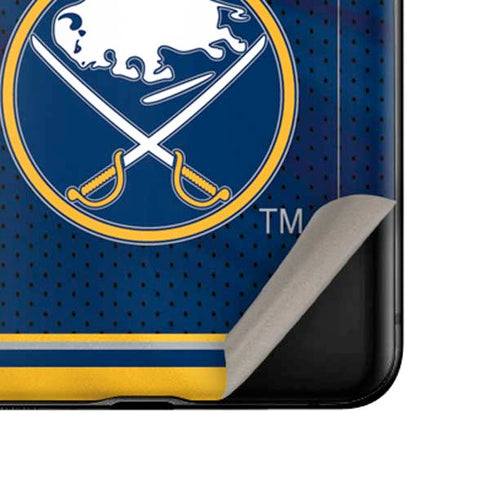 NHL Buffalo Sabres Home Jersey Galaxy Z Flip Skin