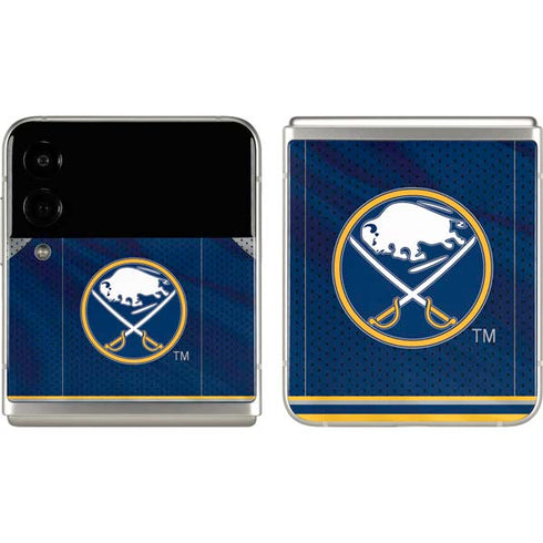 NHL Buffalo Sabres Home Jersey Galaxy Z Flip3 5G Skin
