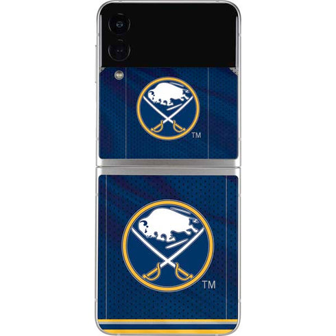 NHL Buffalo Sabres Home Jersey Galaxy Z Flip3 5G Skin