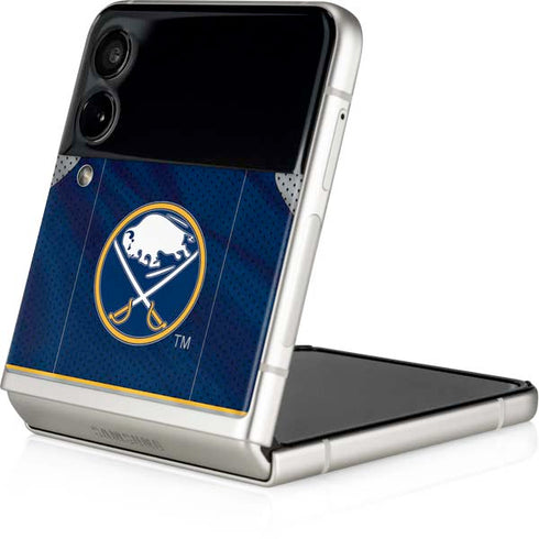 NHL Buffalo Sabres Home Jersey Galaxy Z Flip3 5G Skin