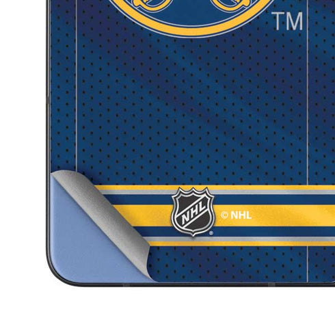 NHL Buffalo Sabres Home Jersey Galaxy Z Fold5 5G Skin