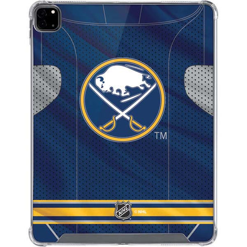 NHL Buffalo Sabres Home Jersey iPad Pro 12.9in (2020) Clear Case