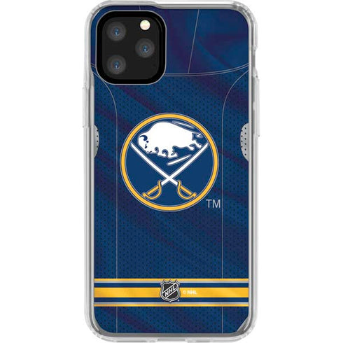NHL Buffalo Sabres Home Jersey iPhone 11 Pro Clear Case